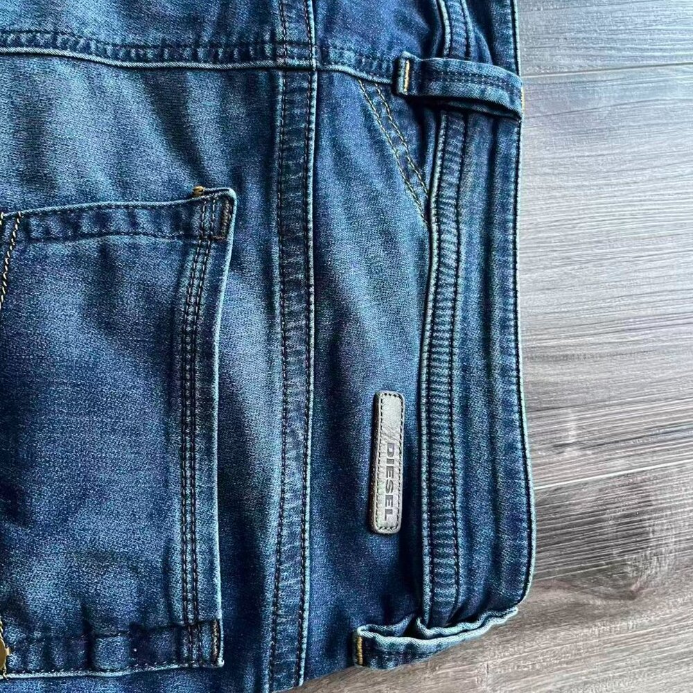 Diesel Thavar Denim + Sweat Pants - Picture 3 of 8